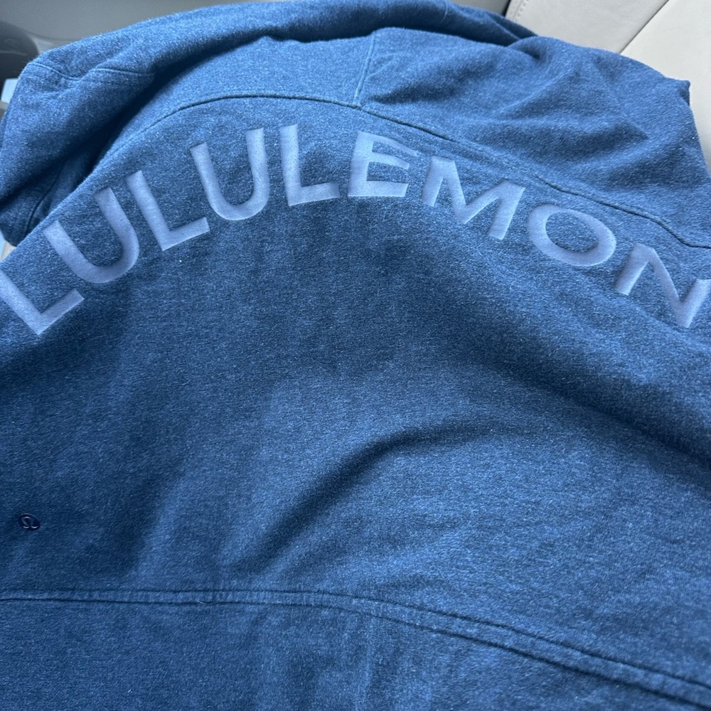 Lululemon Blue cut above Hoodie